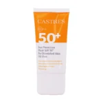 تیوب فلوئید ضد آفتاب کسترز SPF 50 با درب سفید - نمای نزدیک