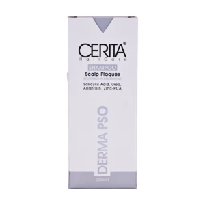 جعبه شامپو کف سر پوسته دار سریتا سری Derma PSO - نمای جلو بسته‌بندی