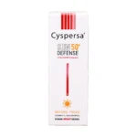 جعبه کرم ضدآفتاب رنگی روشن‌کننده SPF50+ سیسپرسا - نمای جلو بسته‌بندی