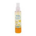 بطری اسپری ضد آفتاب کودک الوینا با SPF 50+ و حجم ۱۵۰ میلی‌لیتر - نمای جلو بسته‌بندی