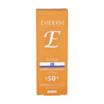 جعبه کرم ضد آفتاب بی‌رنگ اویدرم اویسان SPF50+ مخصوص پوست خشک - نمای جلوی بسته‌بندی