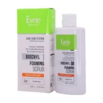 جعبه و بطری اسکراب فومی لایه بردار اورین در کنار هم