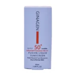 جعبه کرم ضد آفتاب بی‌رنگ SPF 50 ژیناژن مناسب پوست خشک و نرمال - نمای جلو
