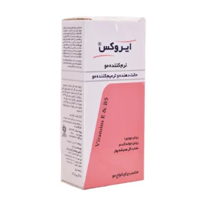 نرم کننده مو حالت دهنده و ترمیم کننده ایروکس - نمای جلو بسته‌بندی فارسی