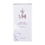 جعبه سفید کرم روز Multi Tune Perfect Day Cream ام اچ آی با عبارت LIPO-CERAVIT C - نمای جلو بسته‌بندی